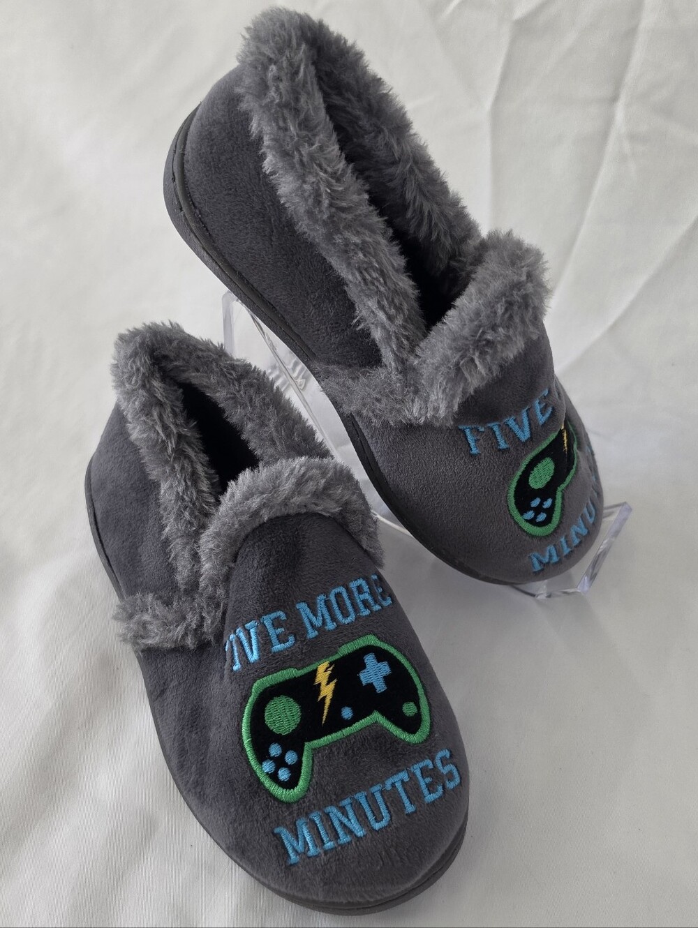 (BOYS) Game Controller Slippers